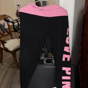 PINK Victoria's Secret Black and Pink Apparel